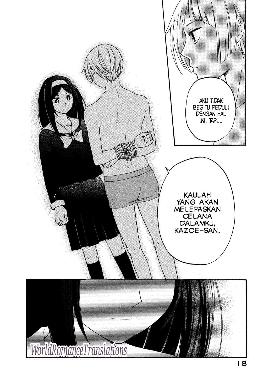 Hanazono and Kazoe’s Bizzare After School Rendezvous Chapter 01 Gambar 17